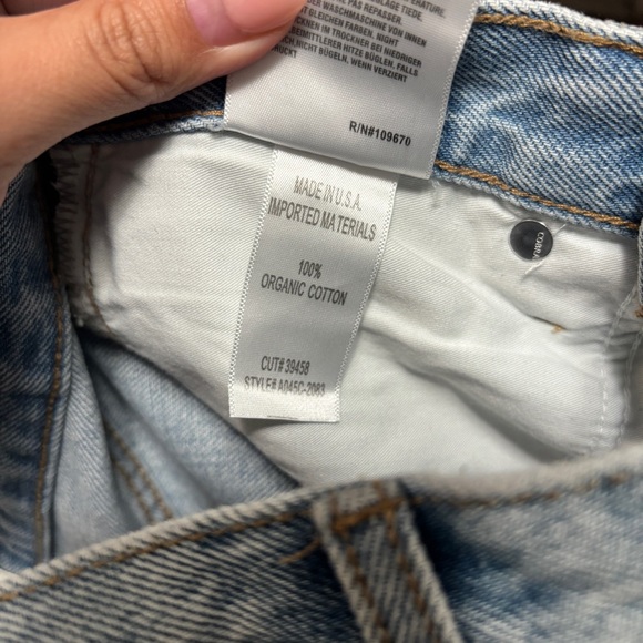 NWT Agolde Jamie High Rise Classic Jeans Size 28 - Picture 8 of 9